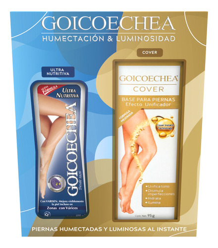  Pack Goicoechea Cover + Crema Ultra Nutritiva