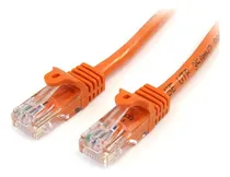 Comprar Cable 1m Naranja Red 100mbps Cat5e Ethernet Rj45 Snagless