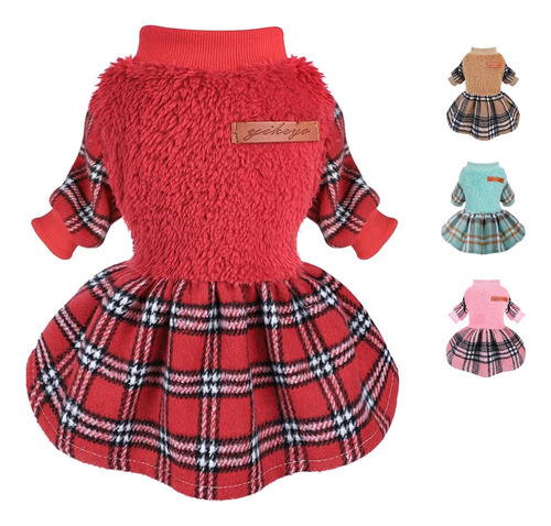 Trajes De Navidad Para Perros Vestidos De Navidad Para Rojos