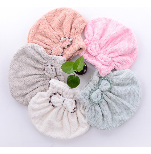 Pack 3 Gorros De Ducha Toalla Microfibra Para Secar Cabello