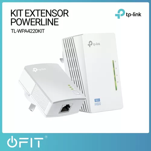 Extensor Repetidor De Señal Wifi Tp-Link Tl Wpa 4220 Kit 300Mb