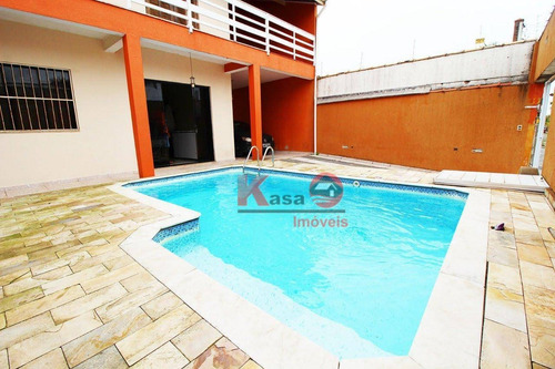 Imagem 4 de 30 de Sobrado Com 7 Dormitórios À Venda, 500 M² Por R$ 690.000 - Balneario Oasis - Peruíbe/sp - So0528