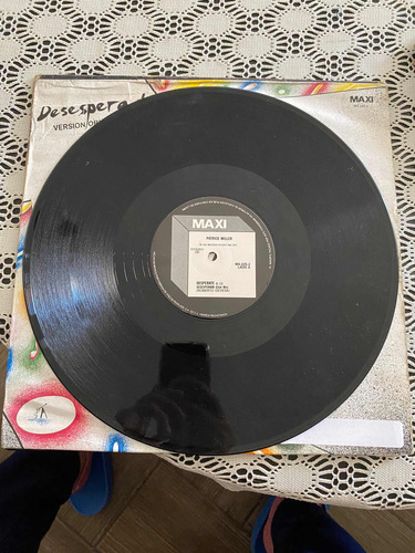 Disco Vinilo Patrick Miller - Desesperado Versión Original (Usado)