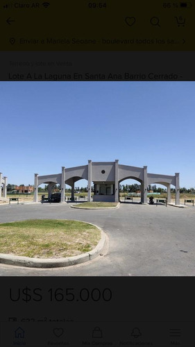Imagen 6 de 7 de Lote Al Lago En Venta En Santa Ana - Villa Nueva