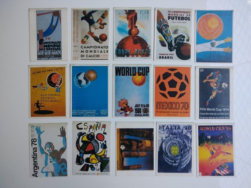 Cards Copa Do Mundo Revista Placar - Raridade - 1930 A 1994