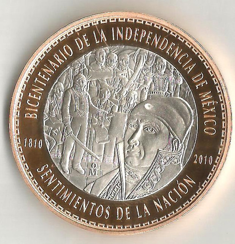 Moneda Trimetalica Inmaculada Con Su Capsula ( 2 )