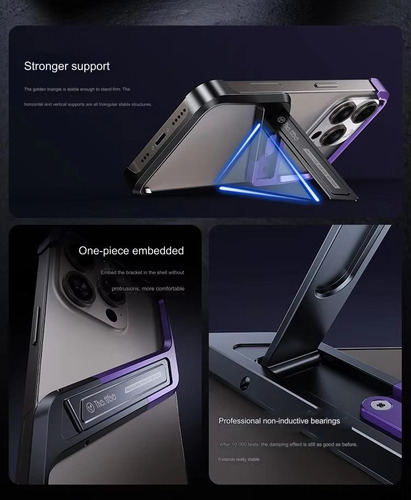 Funda De Teléfono De Aleación De Lujo Para iPhone 16/15/14/1