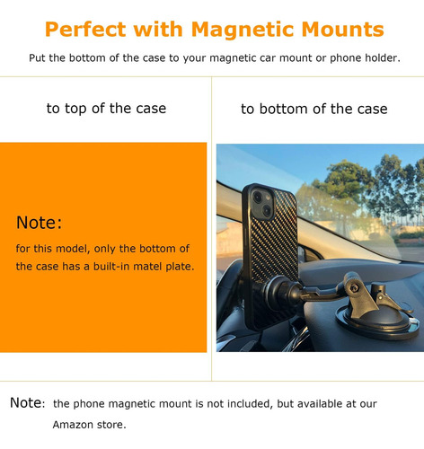 Capa Molzar Grip Series Para iPhone 13 Com Proteção Real D..