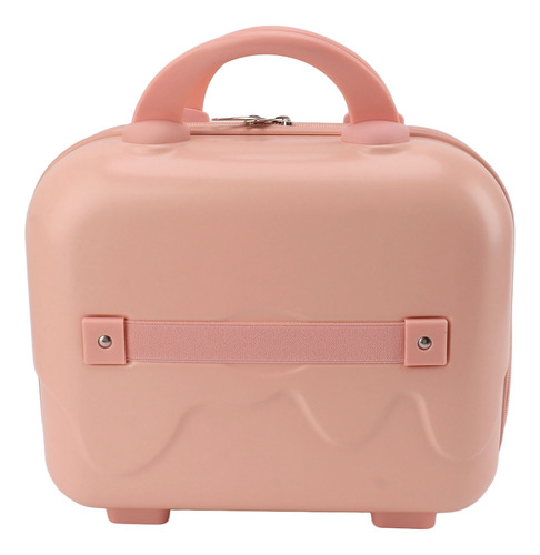 Estuche Rosa De Viaje Para Cosméticos, Miniequipaje De Mano