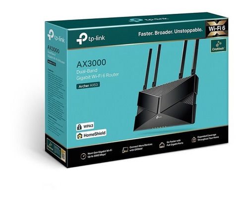 Router Tp-link Archer Ax53 Ax3000 Dual Band Gigabit Wifi 6