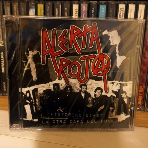 Cd Alerta Roja - Historiko 81/87... (nuevo Sellado)