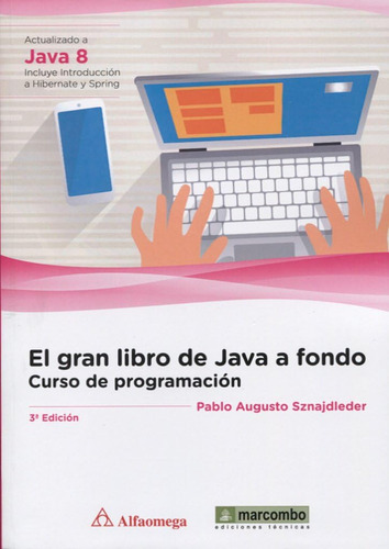 Libro: El Gran Libro Java A Fondo: Curso Programación.
