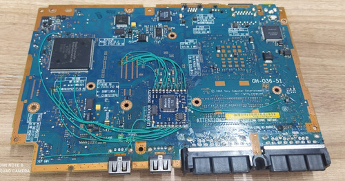 Placa Mãe Ps2 Slim 77xxx Com Matrix (503) (Usado)