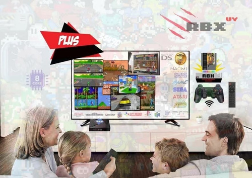 Consola Retro Rbx Plus Slim Y Tvbox Android