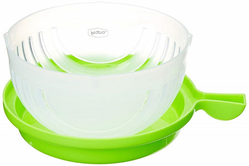 Imagem 6 de 6 de Fatiador Cortador De Saladas Bowl - Prana Branco/ Verde