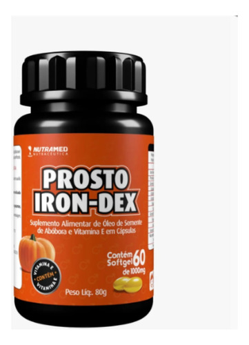 Prosto Iron-dex Aceite De Semilla De Calabaza + Vitamina E