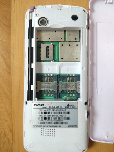 Atacado 7 Celulares Cce Com Defeito Para Aproveitar Peças