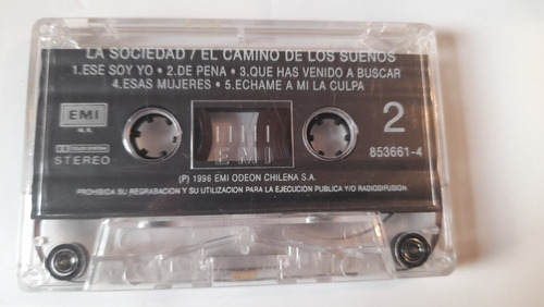 Cassette De La Sociedad La El Camino De Los Sueños(#64 (Usado)