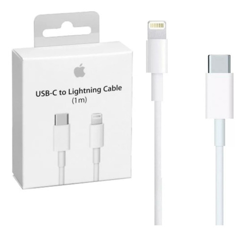 Cable Para Apple De Usb - C A Conector Lightning (1 M) 