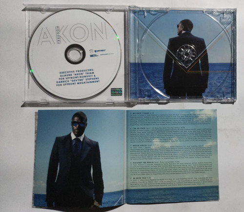 Akon Freedom Cd 2008 1ra Edicion Hip Hop (Usado)