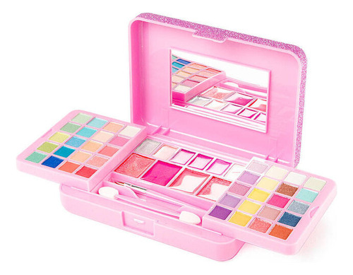 Set De Maquillaje 3 Compartimientos Fucsia. Claires