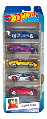 Hot Wheels Motor Show 5 Pack