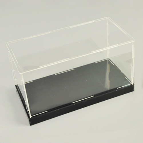 2 Pieces Acrylic Display Box Multipurpose Cases For
