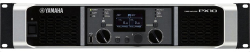 Amplificador de potência Amplificador de potência Yamaha Px10 Px-10 Libertella Cor Preto Potência de saída Rms 1200 W