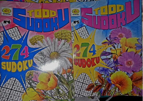 Todo Sudoku X 3 Revistas Con 160 Paginas Y 274 Sudoku