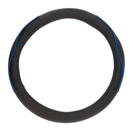 Cubrevolante Universal Diam 38 Strip Negro Y Azul Vexo