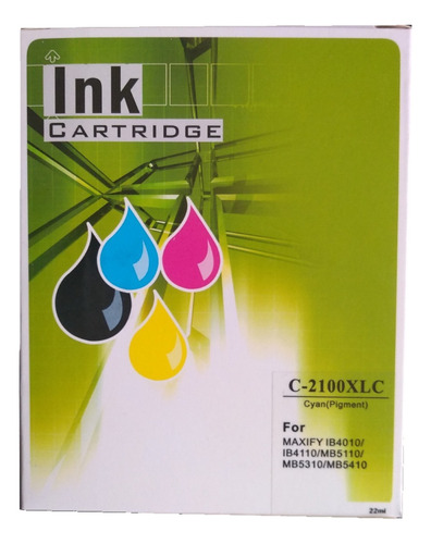 Kit 4 Tintas Compatible Pgi2100 Xl Maxify Ib4010 4110 Mb5110