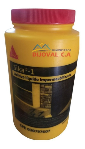 Sika 1 Aditivo Impermeabilizante De Concreto