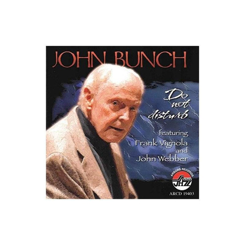 Bunch John Do Not Disturb Usa Import Cd Nuevo