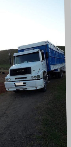 Mb 1620 Truck 6x2 Ano 1999 Com Gaiola De Boi.