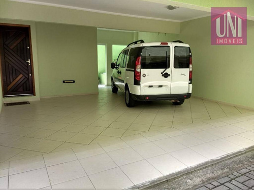 Imagem 2 de 19 de Sobrado Residencial À Venda, Jardim Santo Antônio, Santo André. - So0461