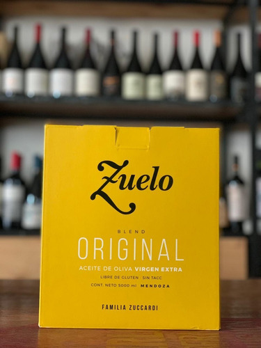 Imagen 2 de 2 de Aceite Oliva Zuelo Clasico 5lts Bag In Box Zuccardi Arealed