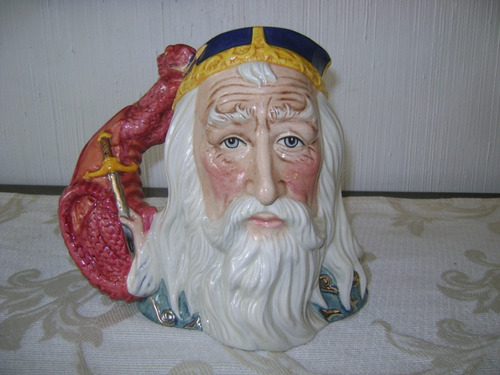 Antigua Jarra Royal Doulton Merlin Version 2 Grande Ed Limit