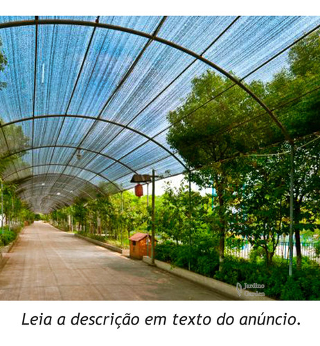 Tela Sombrite 80% Tenda Sombreiro Toldo Preta 4 X 5 Metros