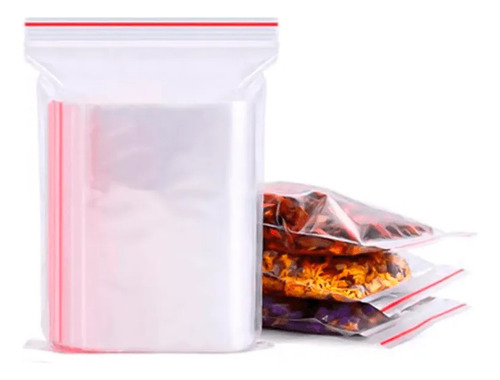 Saco Plástico Zip Lock Nº00 4x4cm C/1000 Un