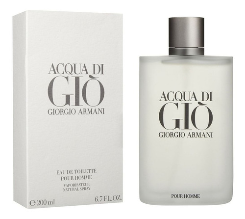 Perfume Acqua Di Gio Para Hombre De Giorgio Armani 200ml