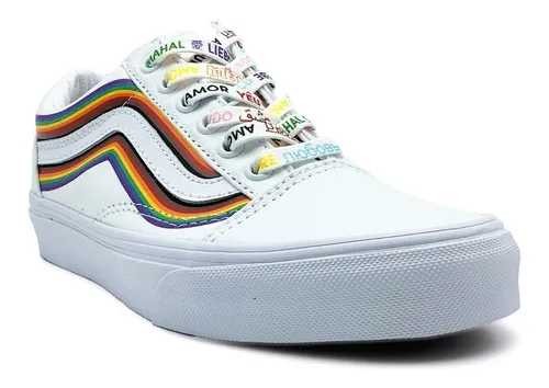 Tenis Vans Old Skool Pride Clasico Orgullo Arcoiris Lgbt en venta en ...