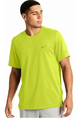 Camiseta Sport Tee, Champion, Hombre, Dulce Verde, Small