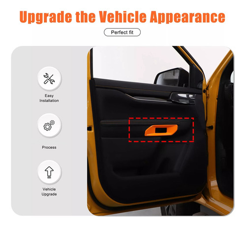 Funda Para Reposabrazos De Puerta De Coche Ranger 2023 2024,