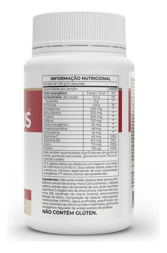 Termo Plus 650mg (90 Caps) - Padrão: Único Sem Sabor