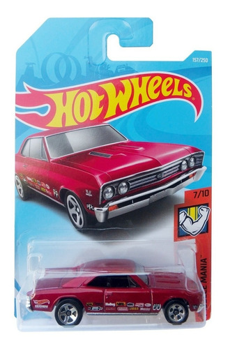 Hot Wheels - 7/10 - '67 Chevelle Ss 396 - 1/64 - Fyd07