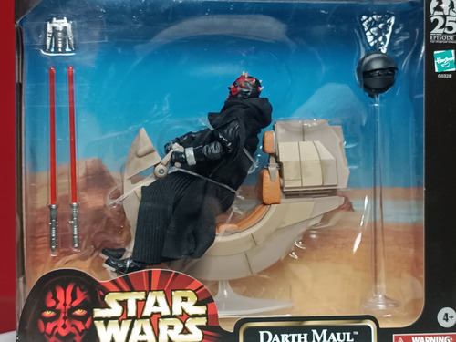 Star Wars Black Series Darth Maul Sith Speeder Comic-con (Usado)