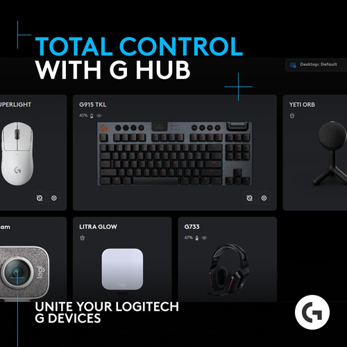Logitech G Yeti Orb Condensador Rgb Gaming Microfone Com Lig