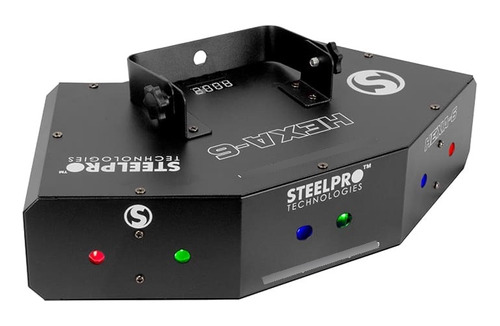 Steelpro - Laser Rgb - 6 Canales - Dmx512 - Hexa6