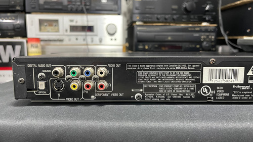 Dvd Player Pioneer Dv353 C/ Controle Ñ Marantz Yamaha Sony Preto (Usado)