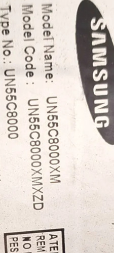 Cabo Fret Lvds Sansung Un55c8000. Bn96-12723r Original (Usado)